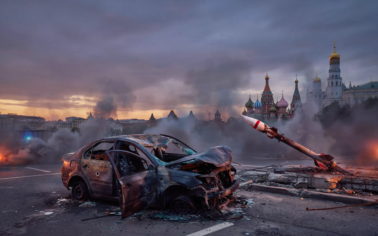 Russian Missile Supply Chief Killed in Car Bomb Explosion Near Moscow