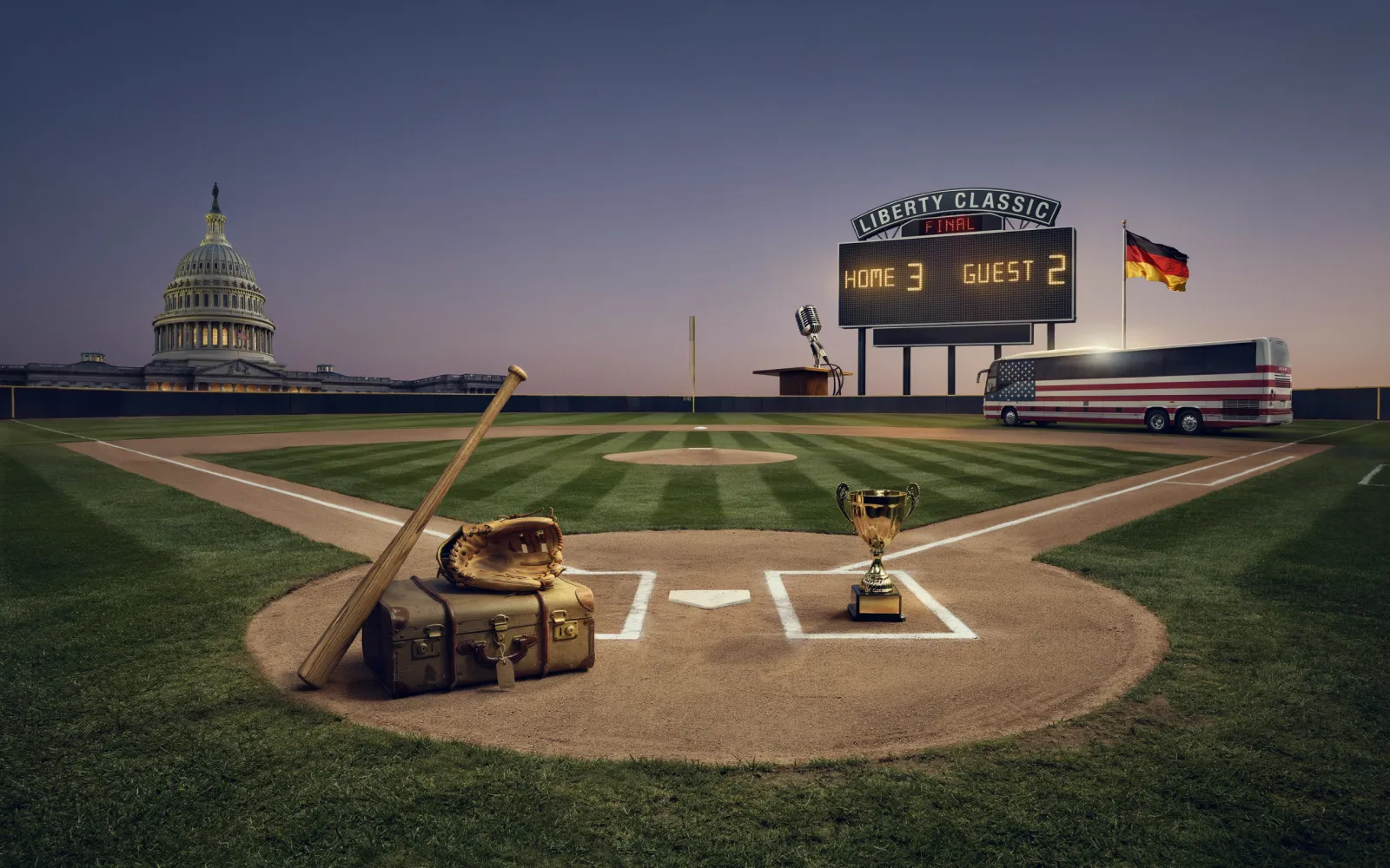 Eric Schmitt Named MVP as Republicans Sweep Congressional Baseball Game; German Fan Freddys U.S. Tour Gains Attention