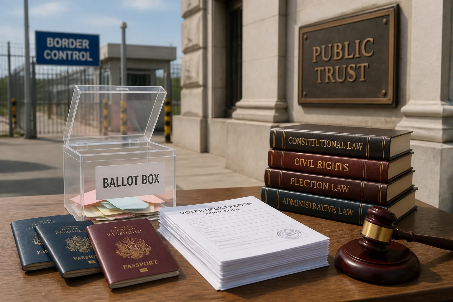DHS Secretary Mullin Promotes Voter-Fraud Bill Amid Claims of Non-Citizen Voting