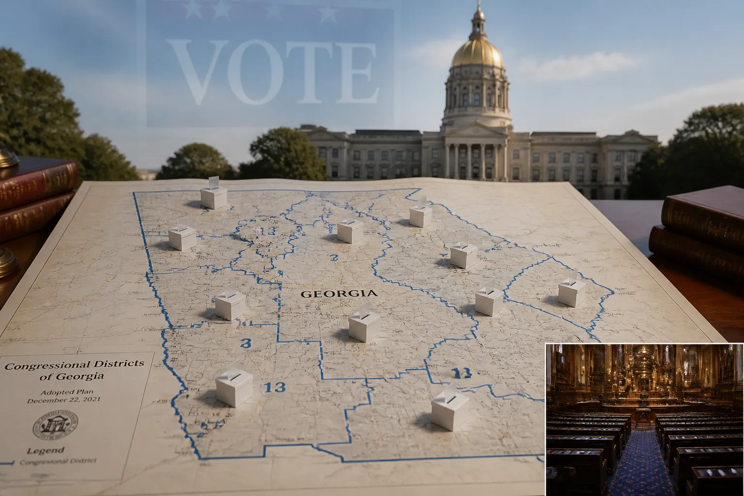 Georgia Governor Calls Special Session to Redraw Districts Amid Voting-Rights Concerns
