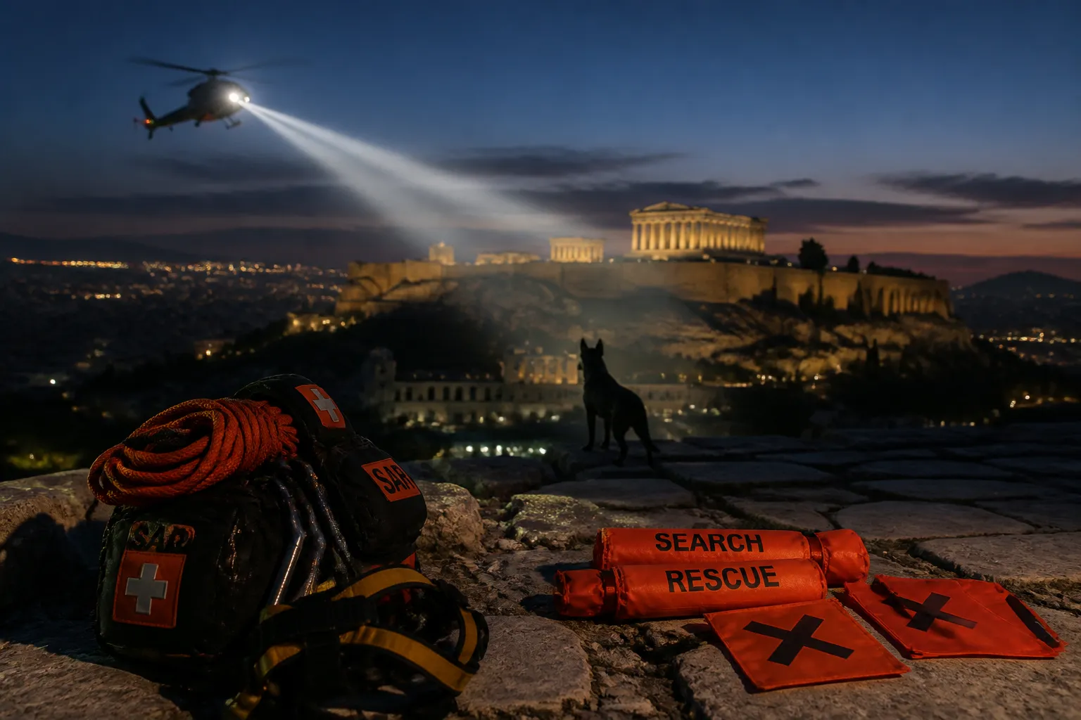 73-Year-Old Greek-American Business Owner Missing in Athens, Search Operations Continue