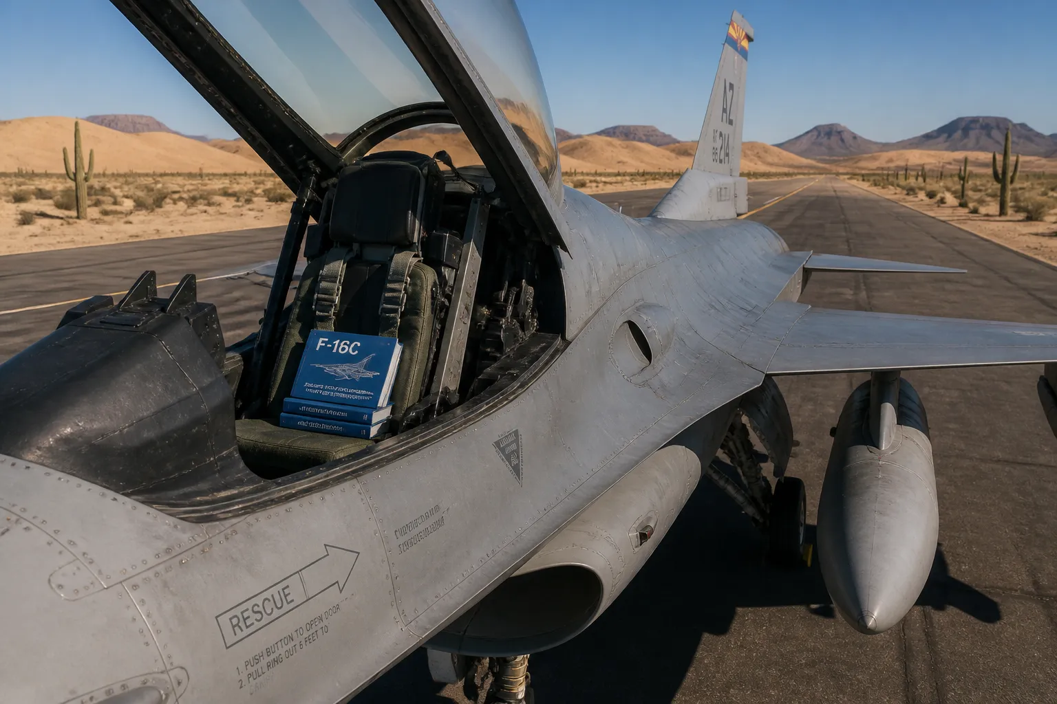 Arizona F-16 Instructor Retired Amid Pilot Shortage Crisis