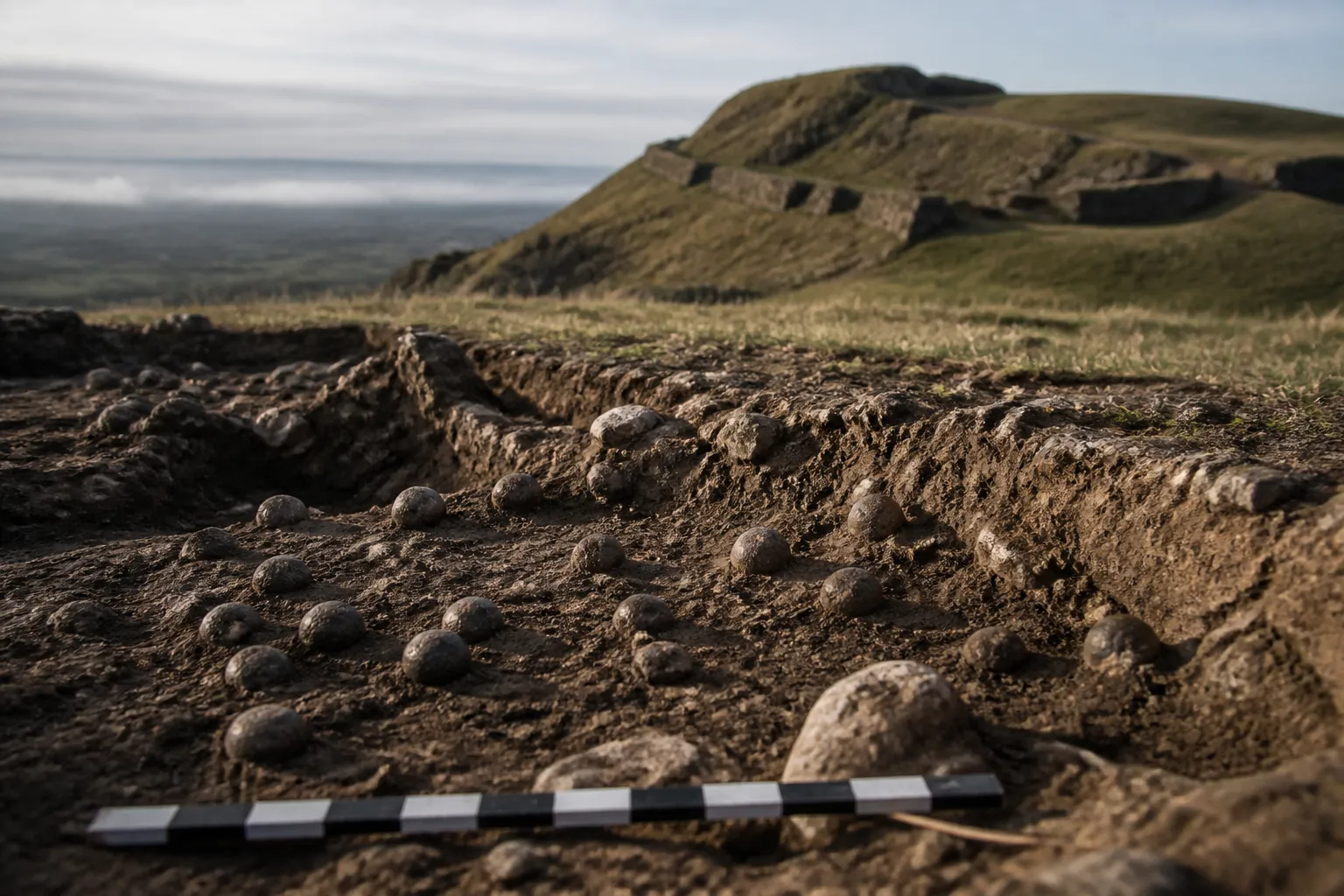 Archaeologists Unearth Musket Balls and Earthen Fort at Bunker Hill Site