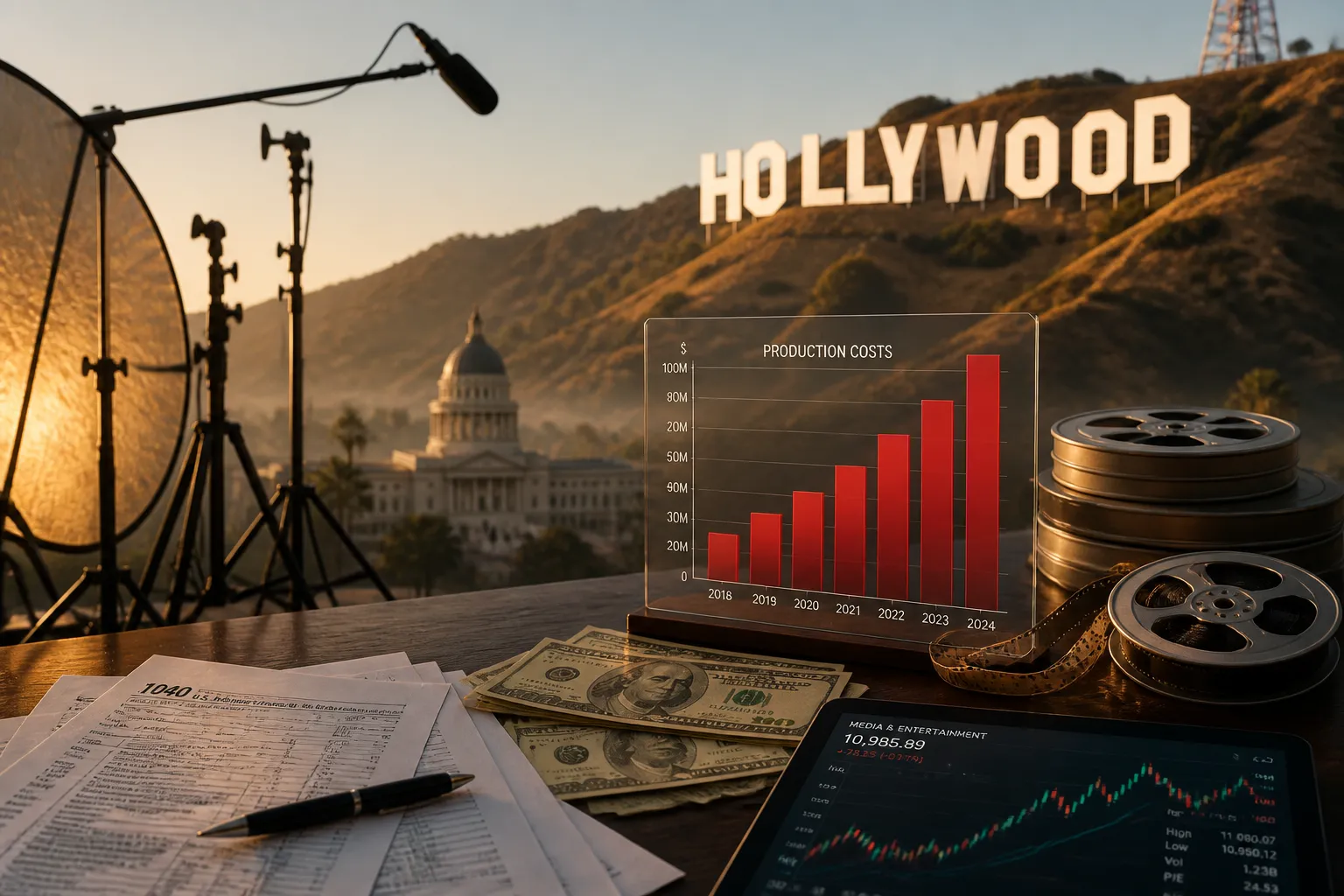 Hollywood Faces Rising Costs as States Race to Offer Film Tax Incentives