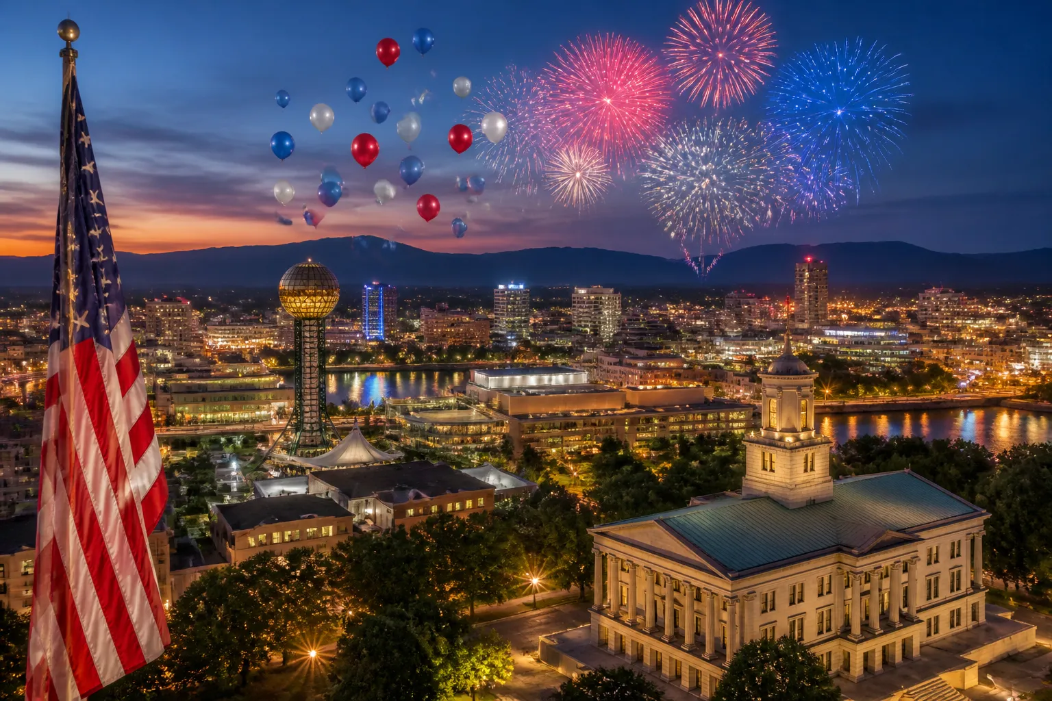 Knoxville and East Tennessee Rally for Americas 250th Birthday Celebrations