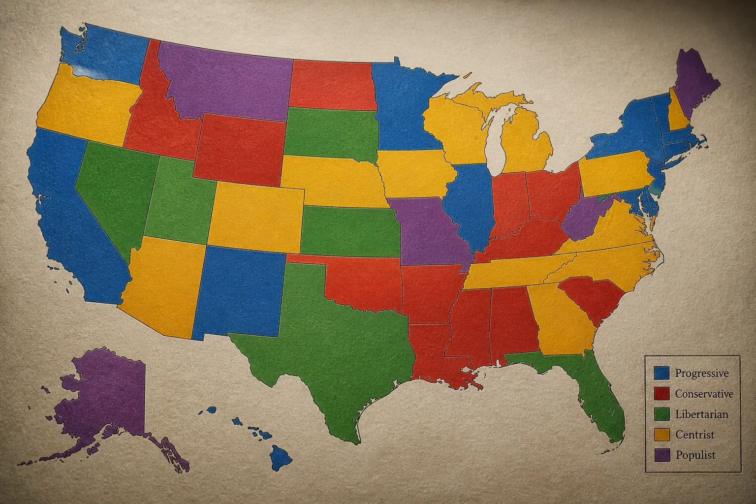 Pew Research Finds U.S. Voters Split into Nine Ideological Groups, Not Just Red and Blue
