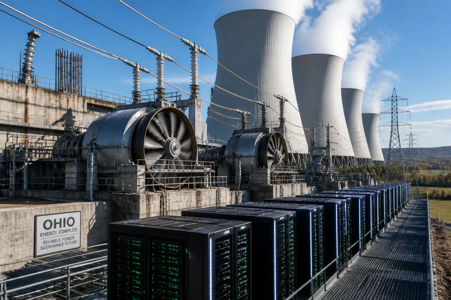 MARA Holdings Expands Beyond Bitcoin Mining, Acquiring Ohio Power Plant to Power AI Data Centers