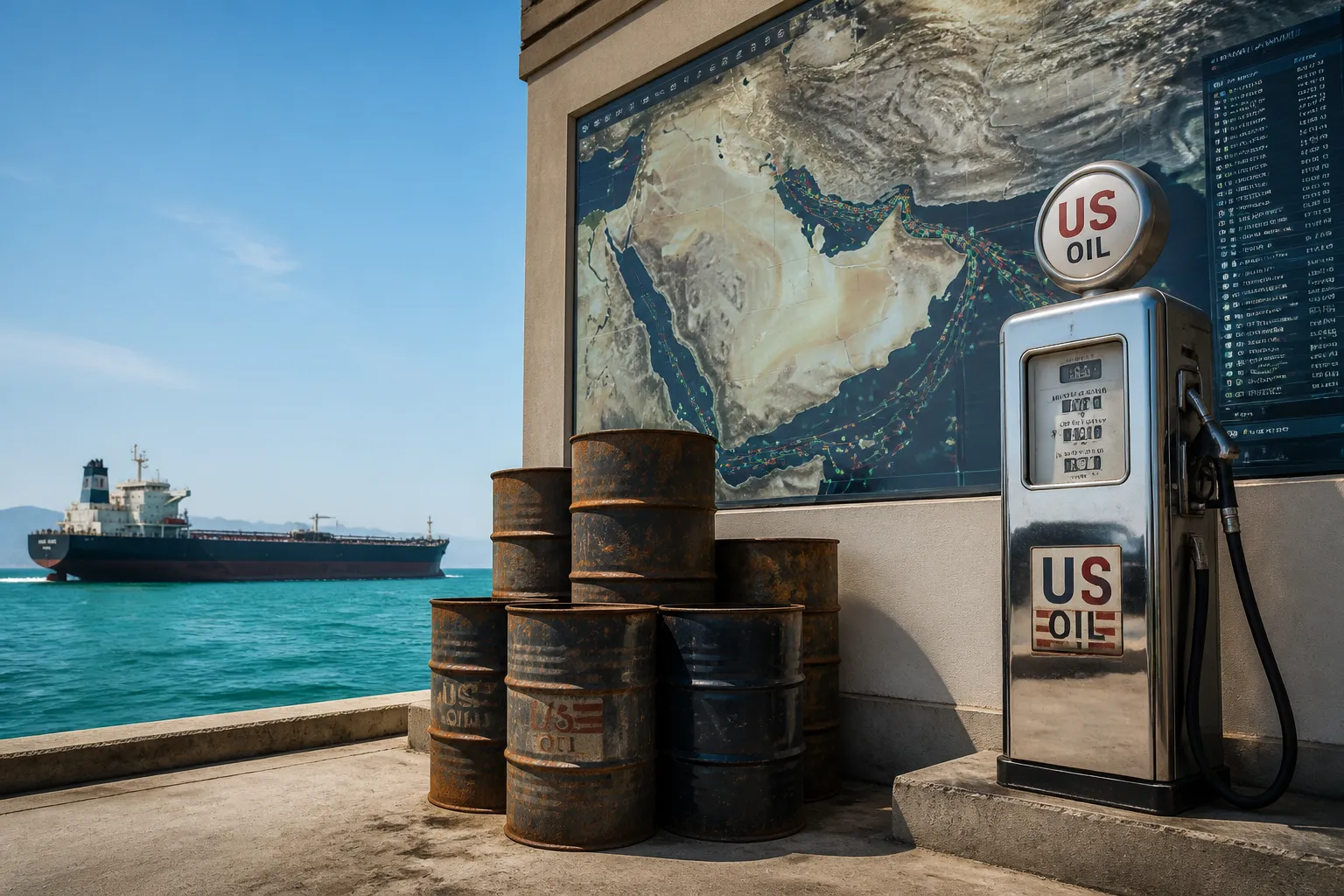 Brent Crude Rebounds as Strait of Hormuz Traffic Rises, but U.S. Gas Prices Lag Behind