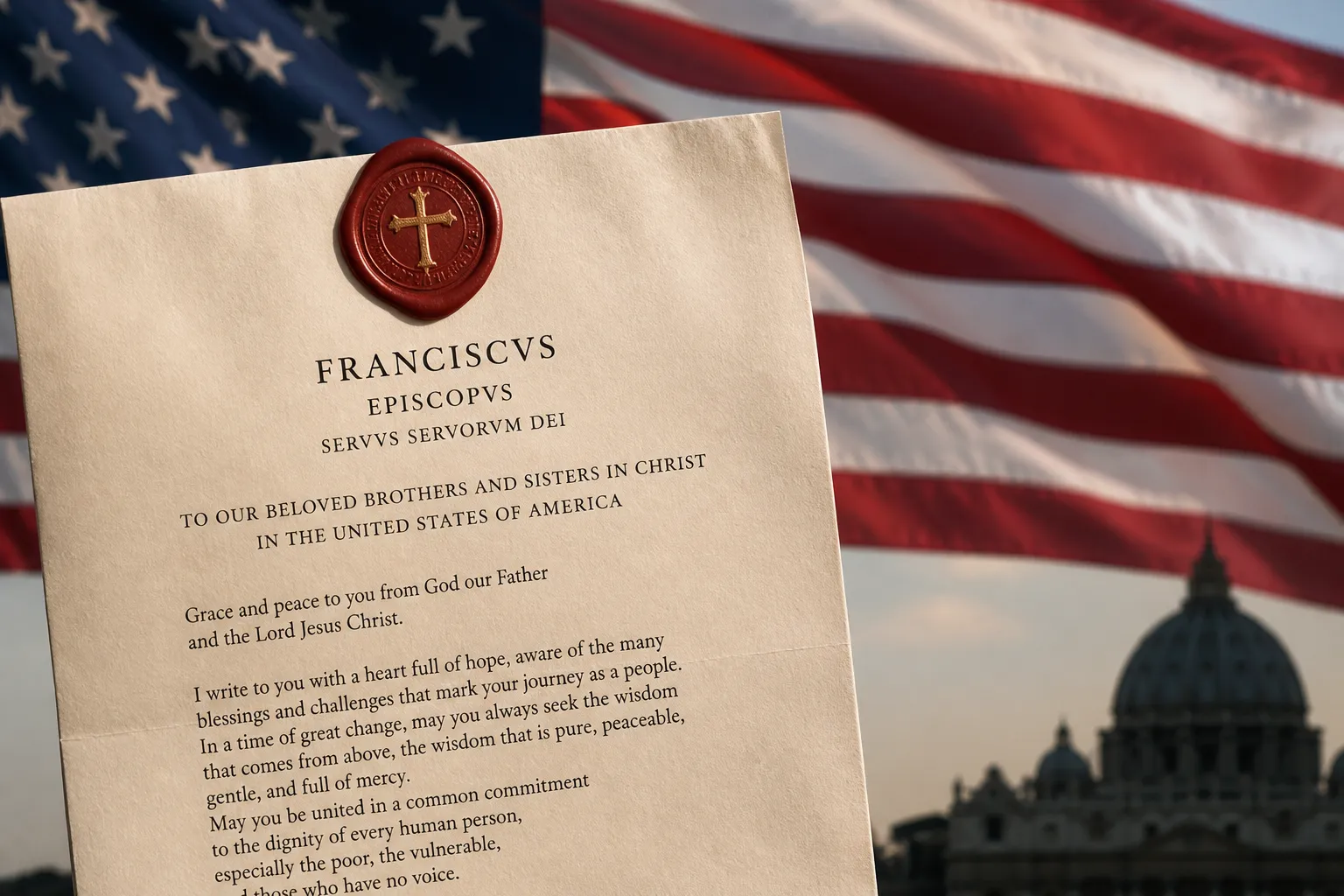 Pope Leo XIV Sends Letter to Americans on 250th Independence Anniversary