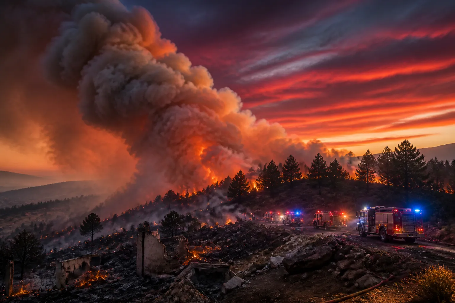 Chelan Hills Fire Rises to 15,000 Acres, Claims Over 100 Buildings in Douglas County