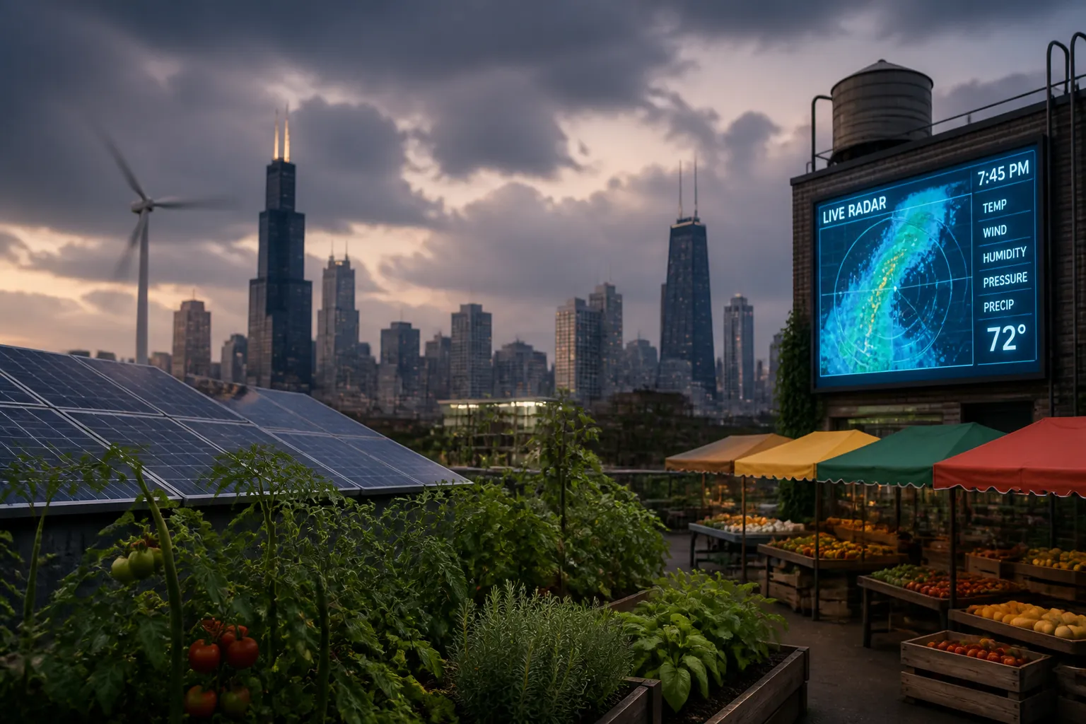 Chicago Climate Week Begins Amid Smoke-Heavy Air, Storm Watch, and Community-Driven Events