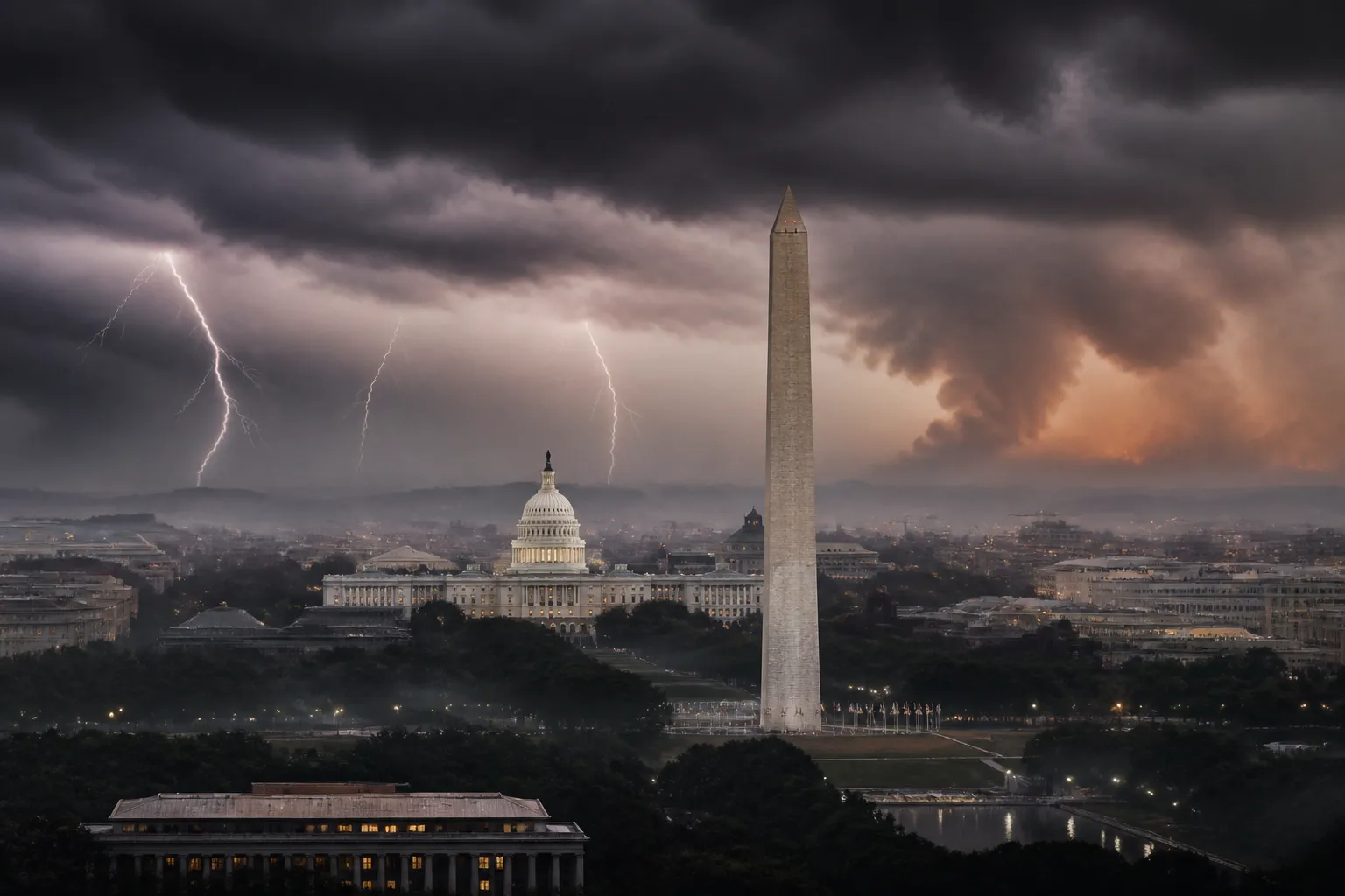 Washington DC Faces Heat, Smoke, and Severe Storms as Canadian Wildfires Persist