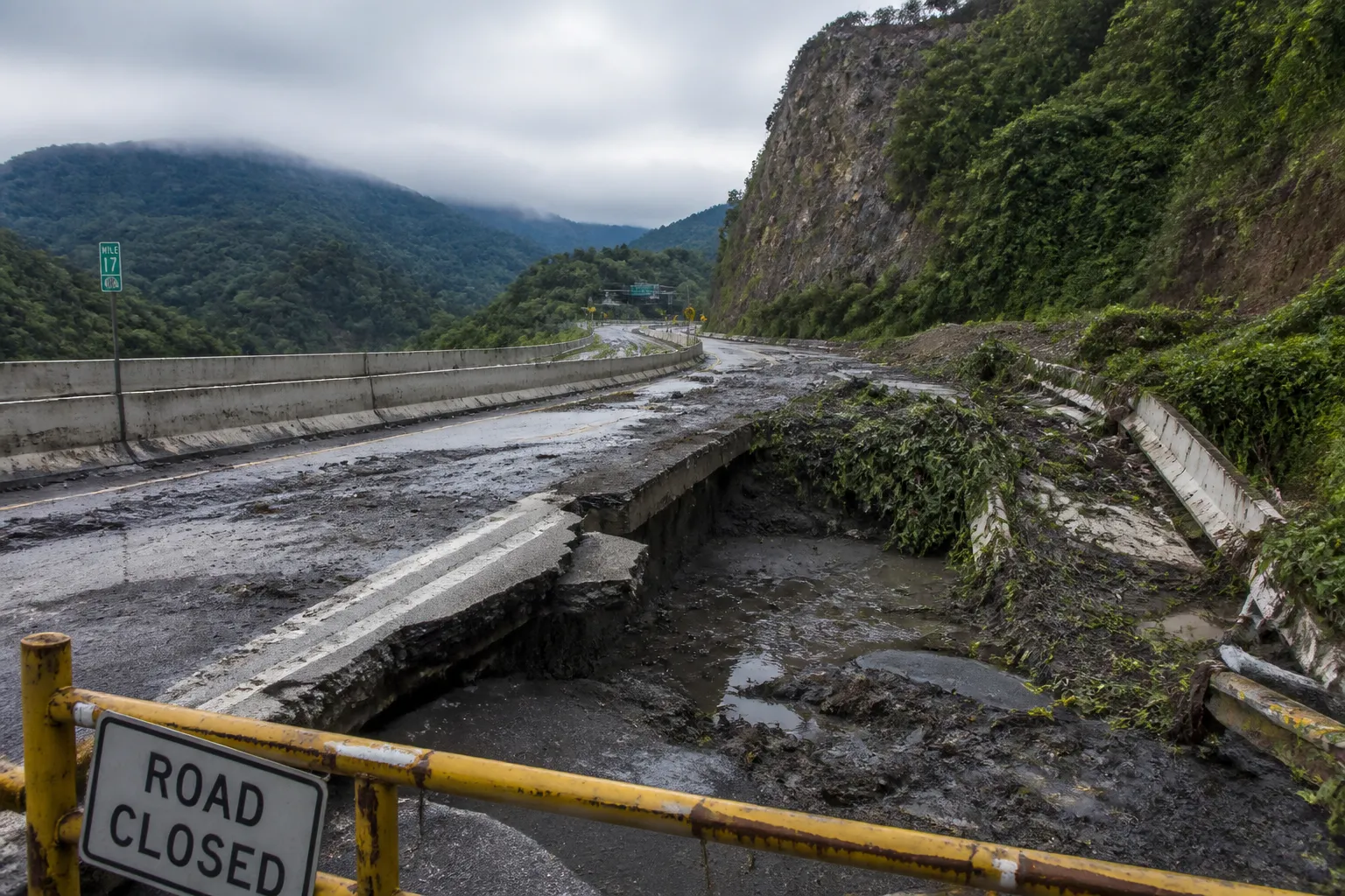 Interstate 70 Closure Between New Castle and Silt Due to Mudslide and Debris Flow