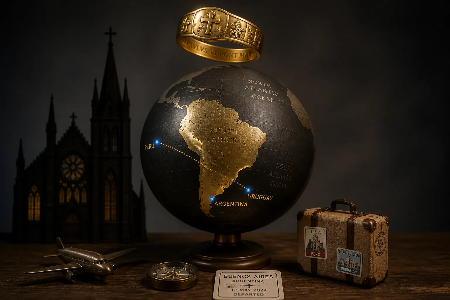 Pope Leo XIV to Embark on 11-Day Apostolic Journey to Uruguay, Argentina and Peru