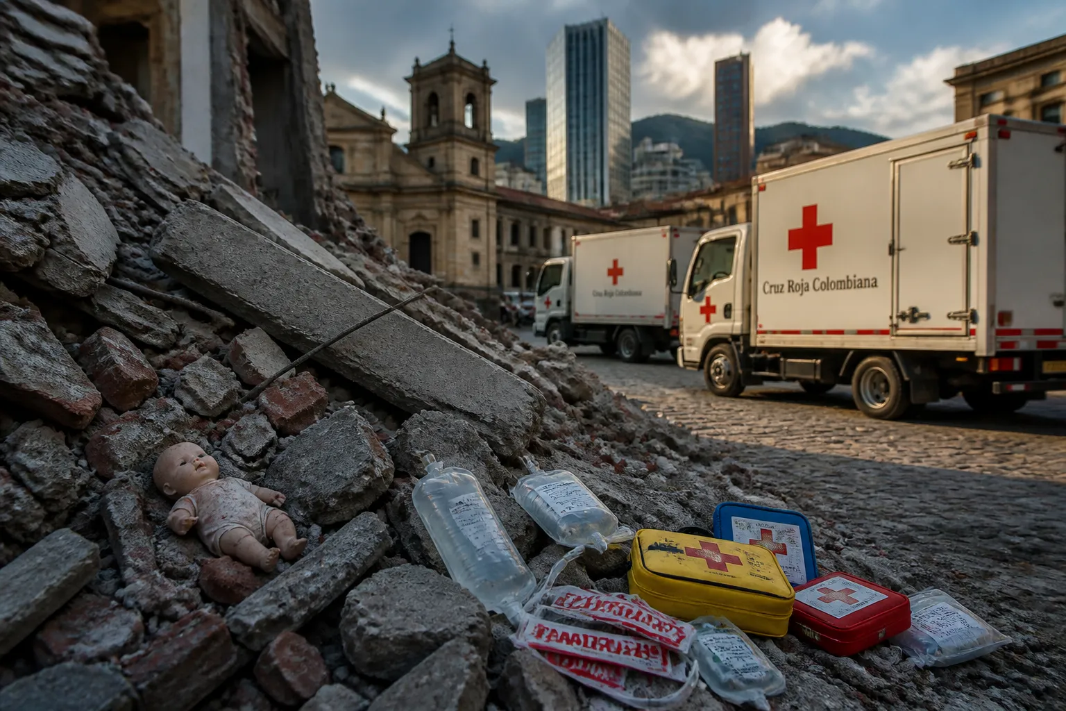 Colombia Earthquake: Baby Pulled Alive from Rubble in Cali, International Aid Arrives