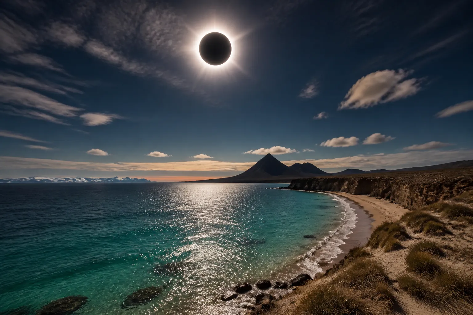 Total Solar Eclipse Sweeps Greenland, Iceland, and Spain on August 12, 2026