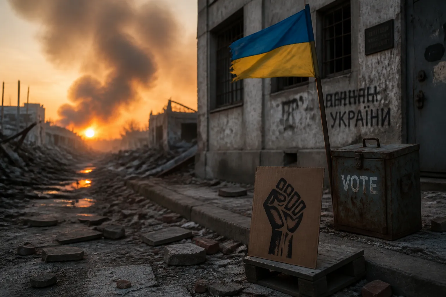 Ukraines Former Defence Minister Calls for Wartime Elections Amid Ongoing Protests