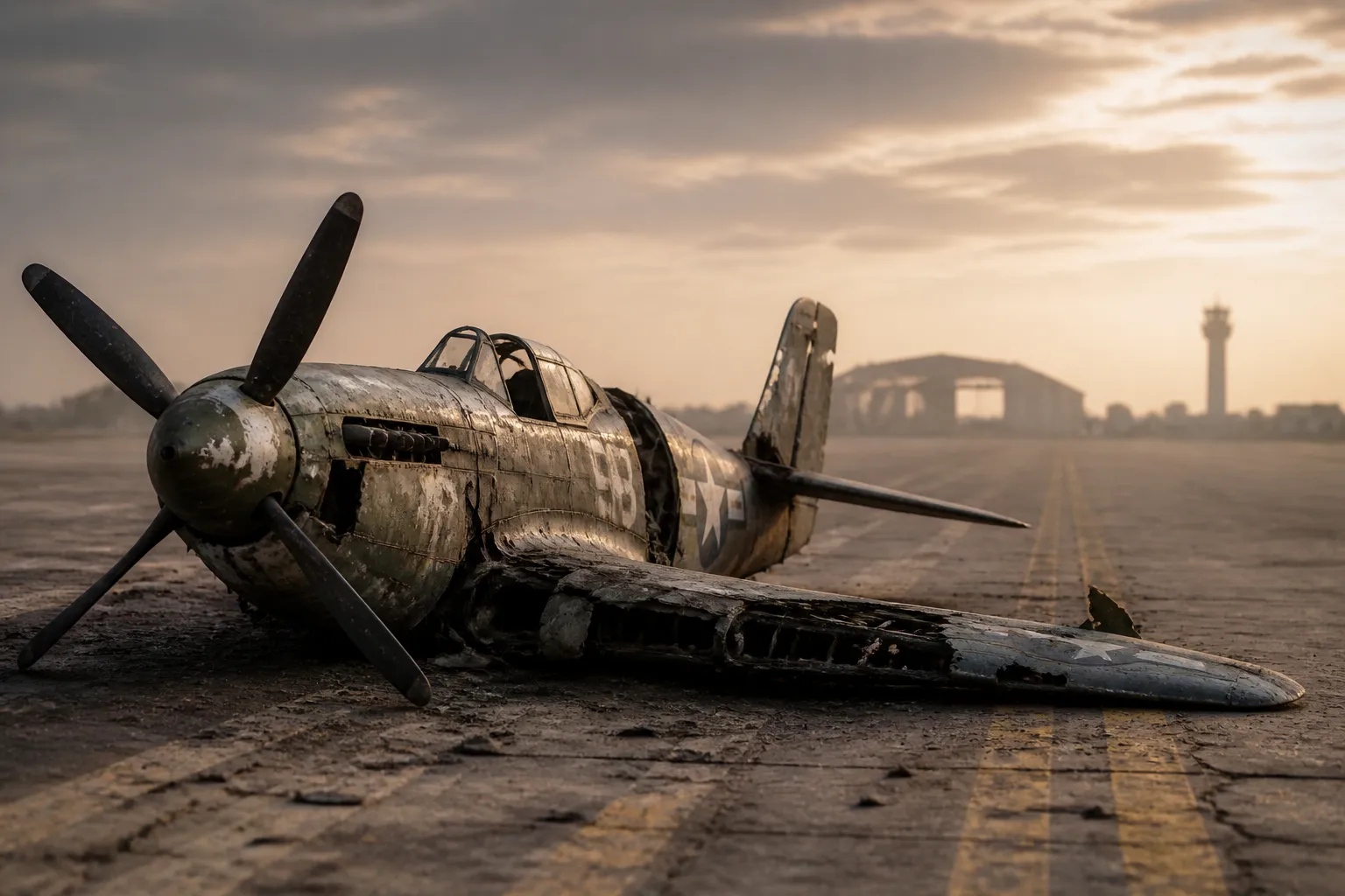 Historic Warplane Crashes at Heritage Field Airport in Montgomery County